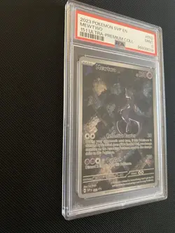 Pokemon Mewtwo Promo Holo Scarlet & Violet 052 Basic 130HP 2023 PSA 9 English - Image 3