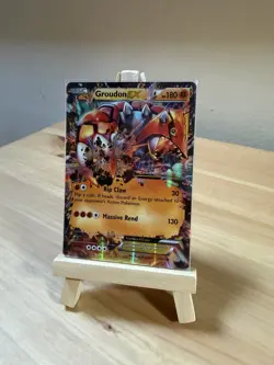 Pokemon TCG Groudon EX NM/LP 85/160 Primal Clash - Image 1