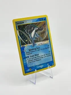 Custom made Suicune Gold Star 115/115 Unseen Forces Holo Fan Art Card Non TCG - Image 2