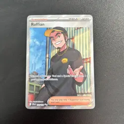 Pokemon TCG Ruffian Full Art Journey Together Card 181/159 NM Condition - Image 1