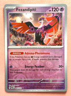 Fezandipiti ~Reverse Holo~ Cute Pokemon Cards~ Pretty in Pink & Pastel Gallery - Image 1