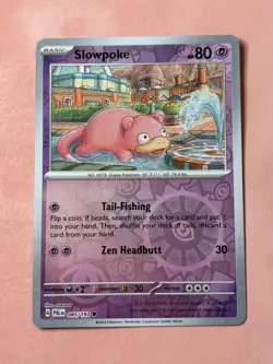 Slowpoke ~ Cute Pokemon Cards~ Pink & Pastel Pokemon Gallery~ sowsow - Image 1
