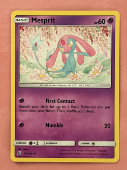 Mesprit~Cute Pink Pokemon ~Pretty in Pink & Pastel Gallery~Cute Pokemon Cards - Image 1