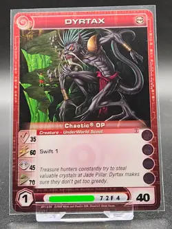 Chaotic Card : Dyrtax Chaotic OP First Edition Creature - Image 1