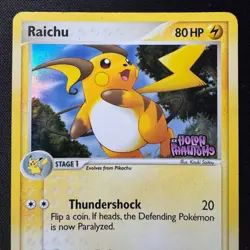 Raichu 51/110 Reverse Holo Stamped EX Holon Phantoms Pokemon Card 051 - Image 3
