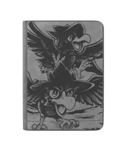 Pokemon Laser Engraved Murkrow Trading Card Binder (Made to order) - Image 1