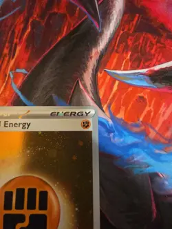 Fighting Energy Holo Prize Pack Series Promo Series 8 Pokemon Card NM/LP - Image 3