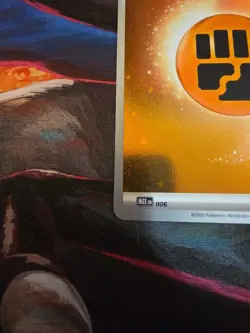 Fighting Energy Holo Prize Pack Series Promo Series 8 Pokemon Card NM/LP - Image 5