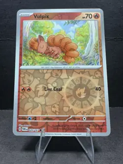 Vulpix 026/167 Reverse holo - LP-NM - Pokemon TCG Card - Image 1