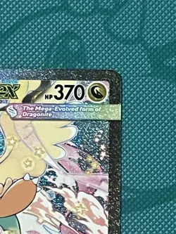 Mega Dragonite EX Pokemon TCG Card Stage 2 Mega Evolution 290/217 HP 370 ATK 330 - Image 4