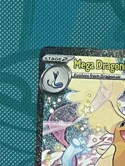 Mega Dragonite EX Pokemon TCG Card Stage 2 Mega Evolution 290/217 HP 370 ATK 330 - Image 5