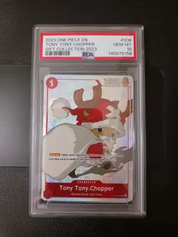One Piece Card Game TCG Tony Tony.Chopper ST01-006 2023 Gift Collection PSA 10 - Image 1