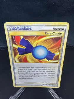 Pokemon Rare Candy 82/95 Unleashed Uncommon Trainer Regular Card MP - Image 1
