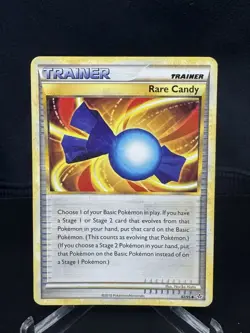 Pokemon Rare Candy 82/95 Unleashed Uncommon Trainer Regular Card MP - Image 2
