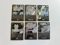 Dragon Ball Fusion World Manga Booster SR Card Lot - 6 Cards Near Mint Rare - Image 1