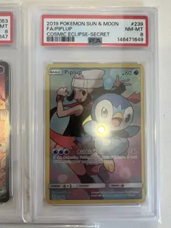 Pokemon TCG Graded Cards Lot All PSA 8, 3 Cards - Image 3