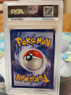 MEOWTH 1ST EDITION TEAM ROCKET POKEMON WOTC CARD #62 PSA 8 NEAR MINT- MINT NEW - Image 2