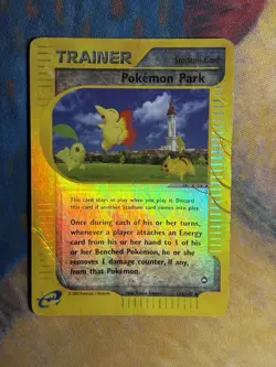 Pokemon Park 131/147 Reverse Holo Aquapolis Vintage Card E Reader Series DMG - Image 3