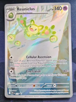 Reuniclus SVP 212 Pokemon Card Black Bolt Pokemon TCG Illustration Promo NM - Image 1