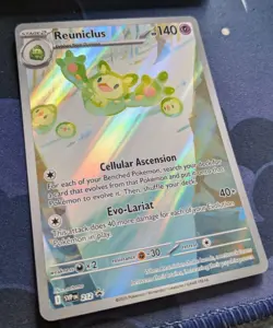 Reuniclus SVP 212 Pokemon Card Black Bolt Pokemon TCG Illustration Promo NM - Image 3