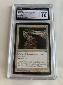 BANDAGE Stronghold CGC Gem Mint 10 MTG Vintage Magic The Gathering Card Graded - Image 1