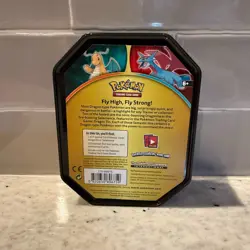 Pokemon Champions (Dragonite) Tin - Empty (Energy Card Pack and 3 Random Coins) - Image 3