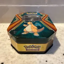 Pokemon Champions (Dragonite) Tin - Empty (Energy Card Pack and 3 Random Coins) - Image 5