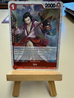 ONE PIECE Card Game: Izo Character Card OP03-003 R *RARE EDITION PLEASE READ* - Image 1