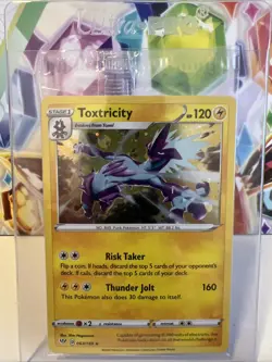 Toxtricity (Cosmos Holo) 063/189 3-Card Promo Set Sealed - Knockout Box SW&SH NM - Image 1