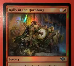 MTG, MAGUC: RALLY AT THE HORNBURG 0142, COMMON, FOIL FINISH LTR. - Image 2