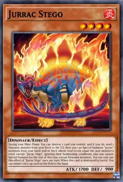 Yugioh Jurrac Stego BLMM-EN017 1st Edition Ultra Rare NM Presale - Image 1