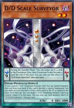 Yugioh D/D Scale Surveyor BLMM-EN042 1st Edition Ultra Rare NM Presale - Image 1