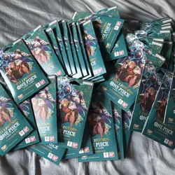 One Piece TWO LEGENDS English Sleeved Booster OP-08 Sealed 5 Pack Lot - Image 2