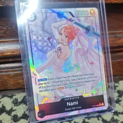 Bandai One Piece CCG Nami OP15-086 Foil Alt Art - Image 3
