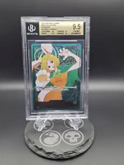 Carrot EB02 Gold Leader SPR BGS 9.5 - One Piece Anime 25th Collection Japanese - Image 2