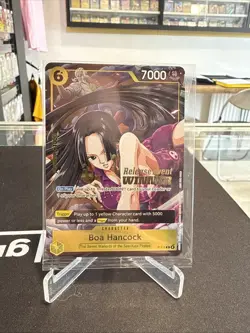 One Piece Boa Hancock Pre Release Event Winner P-115 Sealed Holo Stamp Op-15 - Image 1