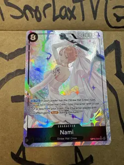 ONE PIECE - Nami OP15-086 (SR ALT ART) Adventure on Kami's Island - Image 1