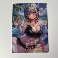 Eula Genshin Impact SSR-034 Goddess Story Waifu Card Dream Idol Festival - Image 1