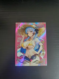 Goddess Story Erogenous Girl Waifu Card - Genshin Impact - Kamisato Ayaka UR-007 - Image 1