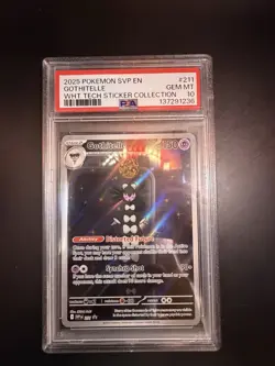 Gothitelle 2025 Pokemon Scarlet & Violet Black Star Promos Card 211 Psa 10 - Image 1