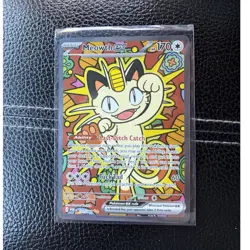 Meowth EX 121/088 170 HP Ability Basic Pokemon TCG Perfect Order Card - Image 1