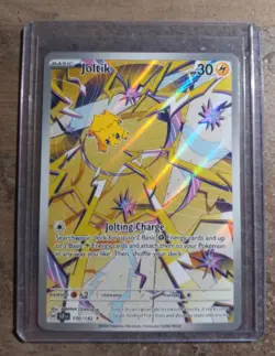 Joltik 150/142 SV Stellar Crown Illustration Rare Pokemon Card - NM - Image 1