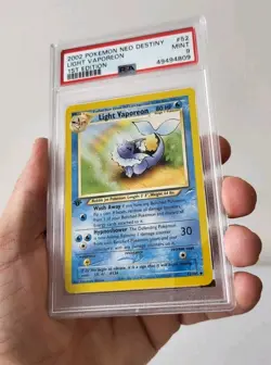 Light Vaporeon 1st Edition 52/105 - Neo Destiny *PSA 9 - MINT* Pokemon Card - Image 4