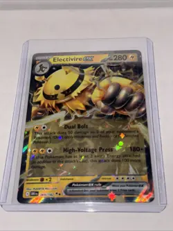 Pokemon TCG Electivire EX 069/182 Holo Ultra Rare Card, NM/Mint Condition - Image 1