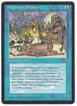 Balduvian Shaman Ice Age #59 Magic The Gathering 1995 MTG Single - Image 1