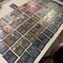 Magic the Gathering MTG Commander: Battle For Buldur's Gate 61 Foil-etched Cards - Image 1