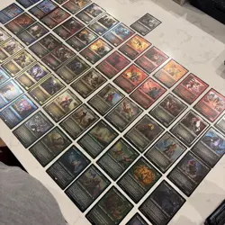 Magic the Gathering MTG Commander: Battle For Buldur's Gate 61 Foil-etched Cards - Image 2