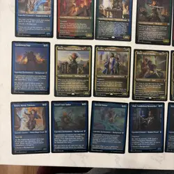 Magic the Gathering MTG Commander: Battle For Buldur's Gate 61 Foil-etched Cards - Image 4