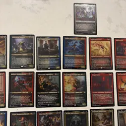 Magic the Gathering MTG Commander: Battle For Buldur's Gate 61 Foil-etched Cards - Image 5