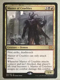 MTG / Master of Cruelties / 2X2 / #251 / Regular / Mythic / NM - Image 1